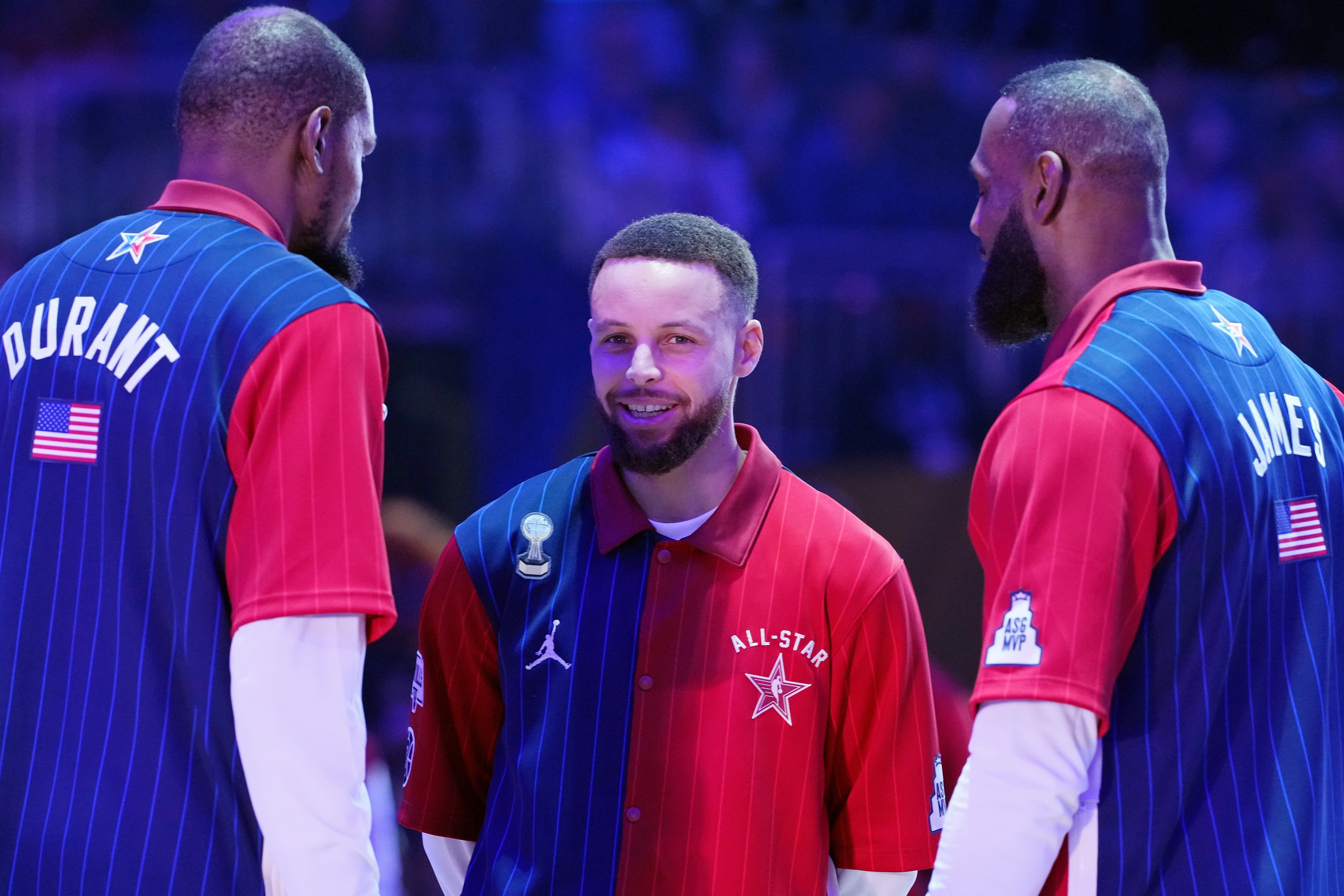 詹杜库新赛季ESPN排名均下滑未进前10：库里12 KD13 詹姆斯降至18